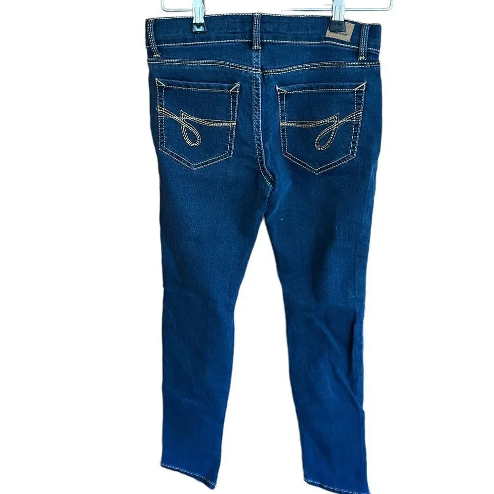 ‎Jordache girl’s dark wash super skinny jeans size 10